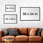 Happiness Is Blooming In Grandma’s Garden - Family Personalized Custom Horizontal Poster - Gift For Mom, Grandma