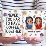True Friendship Stands The Test Of Time - Bestie Personalized Custom 3D Inflated Effect Printed Mug -  Gift For Best Friends, BFF, Sisters