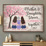 A Timeless Bond Of Love And Care - Family Personalized Custom Horizontal Poster - Gift For Mom