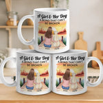 Her Dog, Her Soulmate - Dog Personalized Custom Mug - Gift For Pet Owners, Pet Lovers
