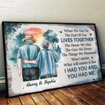Together, We Are What Matters Most - Couple Personalized Custom Horizontal Poster - Gift For Husband Wife, Anniversary