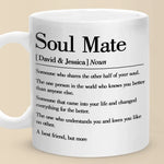 Love Brought Us Together - Couple Personalized Custom Mug - Gift For Husband Wife, Anniversary