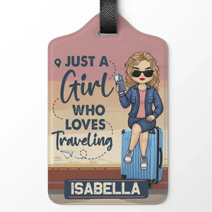 Une façon amusante de garder vos bagages identifiables - Étiquette de bagage personnalisée pour voyage - Cadeau de vacances, cadeau pour les amateurs de voyages d'aventure