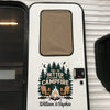 Life Is Better Around The Campfire - Camping Personalized Custom RV Decal - Gift For Yourself, Best Friends, Siblings, Family Members, Camping Lovers