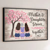 A Timeless Bond Of Love And Care - Family Personalized Custom Horizontal Poster - Gift For Mom