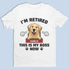 Stay Pawsitive - Personalized Custom Unisex T-shirt, Premium T-shirt, Hoodie - Appreciation, Retirement Gift For Coworkers, Work Friends, Colleagues, Pet Owners, Pet Lovers