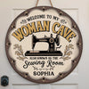 Welcome To My Sewing Room - Family Personalized Custom Shaped Home Decor Wood Sign - House Warming Gift For Yourself, Best Friends, Siblings, Family Members