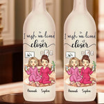 Time Together Is Priceless - Bestie Personalized Custom Bottle Lamp - Gift For Best Friends, BFF, Sisters