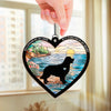 A Dog’s Love, An Everlasting Memory - Memorial Personalized Window Hanging Suncatcher Ornament - Sympathy Gift For Pet Owners, Pet Lovers
