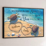 I Love You Completely, Just As You Are - Couple Personalized Custom Horizontal Poster - Gift For Husband Wife, Anniversary