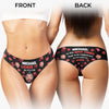Custom Photo Only You Make My World Complete - Couple Personalized Women Briefs - Gift For Husband Wife, Anniversary