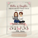 My First Role Model, My Forever Hero - Family Personalized Custom Rectangle Shaped Acrylic Plaque - Gift For Mom, Daughters