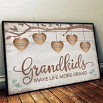 Every Grandchild Is A Grand Blessing - Family Personalized Custom Horizontal Poster - Gift For Grandma, Grandpa