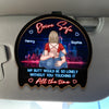 You Are The Song My Heart Sings - Couple Personalized Custom Car Visor Clip - Gift For Husband Wife, Anniversary