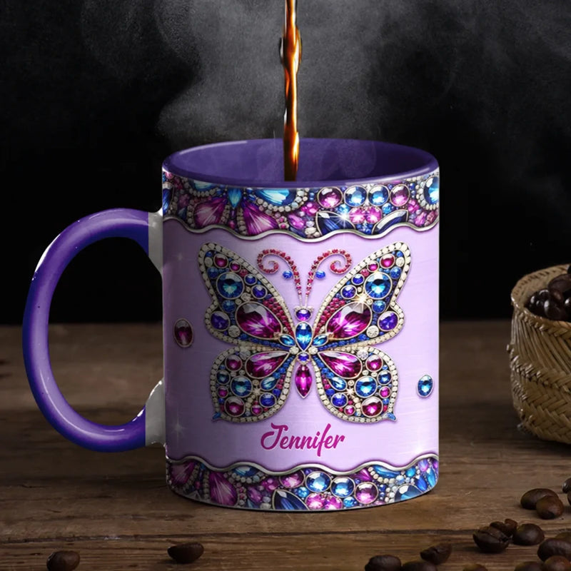 Show Your Love With A Unique Mug Design - Family Personalized Custom 3D Inflated Effect Printed Accent Mug - Gift For Yourself, Best Friends, Siblings, Family Members
