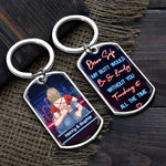 With You, I’ve Found My Forever - Couple Personalized Custom Keychain - Gift For Husband Wife, Anniversary
