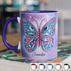 Create Unique Memories With Your Personal Mug - Family Personalized Custom 3D Inflated Effect Printed Accent Mug - Gift For Yourself, Best Friends, Siblings, Family Members