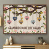 In Every Heart, A Family’s Love - Family Personalized Custom Horizontal Poster - Gift For Mom, Grandma