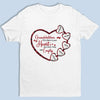 Grandkids Light Up Our Lives - Family Personalized Custom Unisex T-shirt, Premium T-shirt, Hoodie - Gift For Grandma, Grandpa, Grandkid