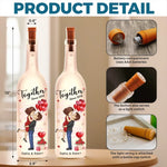 You’re My Happily Ever After - Couple Personalized Custom Bottle Lamp - Gift For Husband Wife, Anniversary