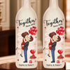 You’re My Happily Ever After - Couple Personalized Custom Bottle Lamp - Gift For Husband Wife, Anniversary