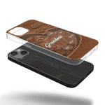 A Sweet Gift That Says You Care - Family Personalized Custom Clear Phone Case - Gift For Mom, Grandma