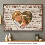 Custom Photo You Make Me Whole
- Couple Personalized Custom Horizontal Poster - Gift For Husband, Wife, Couple