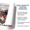 Custom Photo Together, We Are One - Couple Personalized Custom Horizontal Poster - Gift For Husband Wife, Anniversary