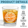 Show Your Thanks In A Special Way - Coworker Personalized Custom Square Whiskey Glass - Appreciation, Retirement Gift For Coworkers, Work Friends, Colleagues