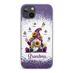 A Grandchild’s Smile Is Grandma’s Sunshine - Family Personalized Custom Clear Phone Case - Gift For Mom, Grandma