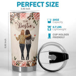 Forever My Favorite Human - Bestie Personalized Custom Tumbler -  Gift For Best Friends, BFF, Sisters
