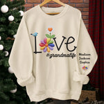 Love Recognizes No Barriers - Family Personalized Custom Unisex Sweatshirt, Hoodie With Design On Sleeve - Gift For Mom, Grandma