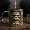 King Of The Jungle, Master Of Vibes - Family Personalized Custom 3D Inflated Effect Printed Accent Mug - Gift For Yourself, Best Friends, Siblings, Family Members