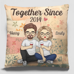 Every Moment Brought Me Closer To You - Couple Personalized Custom Pillow - Gift For Couple, Husband, Wife