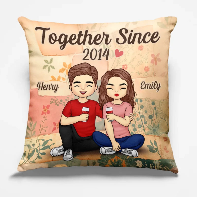 Every Moment Brought Me Closer To You - Couple Personalized Custom Pillow - Gift For Couple, Husband, Wife
