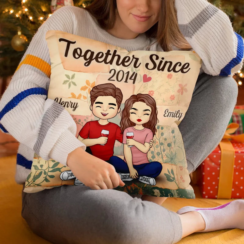 Every Moment Brought Me Closer To You - Couple Personalized Custom Pillow - Gift For Couple, Husband, Wife