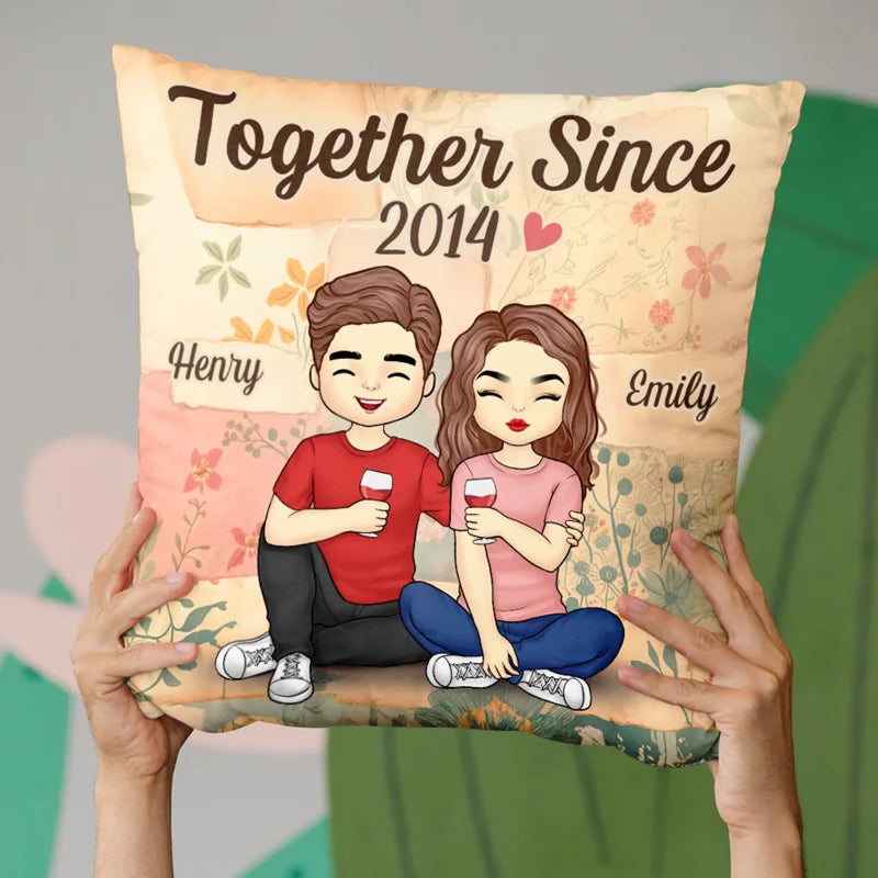 Every Moment Brought Me Closer To You - Couple Personalized Custom Pillow - Gift For Couple, Husband, Wife