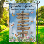 Grandmothers Make Life Sweeter - Family Personalized Custom Flag - Mother's Day, Gift For Mom, Grandma