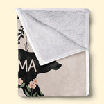 A Grandchild Is A Grandparent’s Treasure - Family Personalized Custom Blanket - Gift For Mom, Grandma
