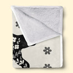 Grandma Fill Our Hearts With Love - Family Personalized Custom Blanket - Gift For Grandma