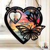 Custom Photo In Loving Memory Of The Moments That Never Dim - Memorial Personalized Window Hanging Suncatcher Ornament - Sympathy Gift For Family Members