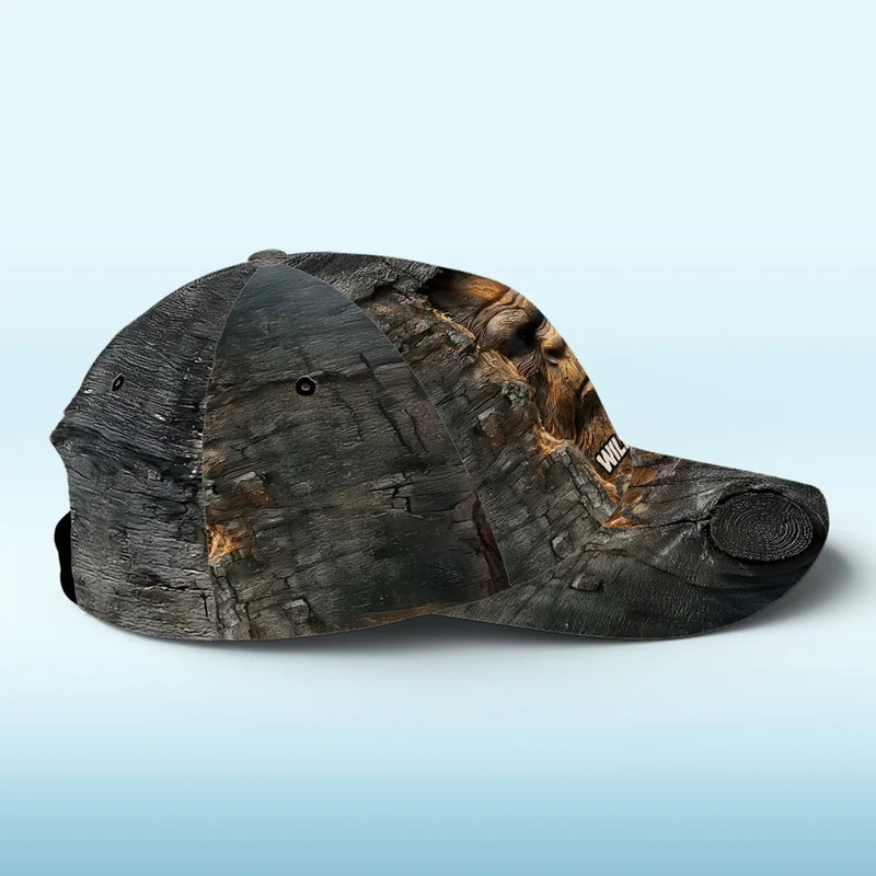 Be Strong, Be Brave, Be Yourself - Family Personalized Custom Hat, All Over Print Classic Cap - Gift For Bigfoot Lovers, Mystery Lovers, Outdoor Enthusiasts