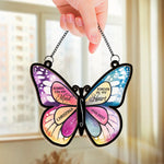 Your Memory Warms Our Hearts - Memorial Personalized Window Hanging Suncatcher Ornament - Sympathy Gift For Family Members