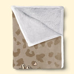 Wrapped In Each Other’s Arms - Couple Personalized Custom Blanket - Gift For Husband Wife, Anniversary