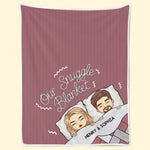 Our Cozy Corner - Couple Personalized Custom Blanket - Gift For Husband Wife, Anniversary