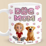 In A World Full Of Chaos, Pets Bring Peace - Dog & Cat Personalized Custom 3D Inflated Effect Printed Mug - Gift For Pet Owners, Pet Lovers