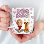 In A World Full Of Chaos, Pets Bring Peace - Dog & Cat Personalized Custom 3D Inflated Effect Printed Mug - Gift For Pet Owners, Pet Lovers