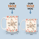 Love In Every Touch - Family Personalized Custom Mug - Gift For Mom, Grandma