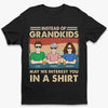 Life’s Greatest Blessings Call Me Grandma - Family Personalized Custom Unisex T-shirt, Premium T-shirt, Hoodie - Mother's Day, Gift For Mom, Grandma