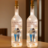 Watching You Be A Mom Is My Greatest Joy - Family Personalized Custom Bottle Lamp - Gift For Mom, Daughter